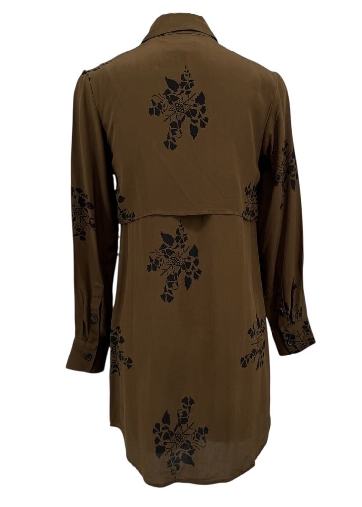 Billy Reid Button Up Floral Dress