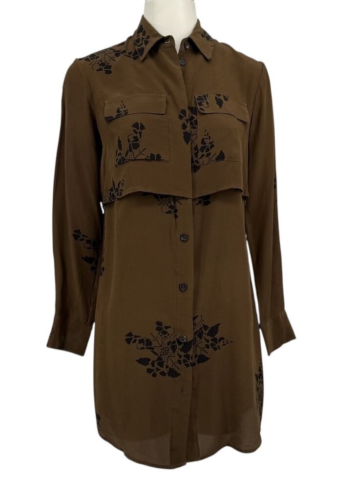 Billy Reid Button Up Floral Dress