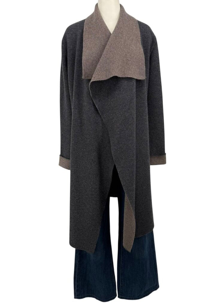 The Cashmere Project Gray Duster