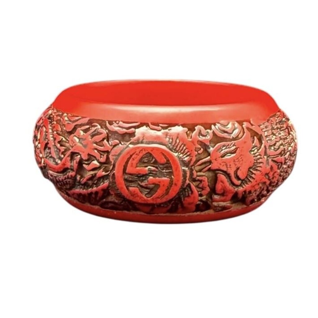 Gucci Carved Bangle