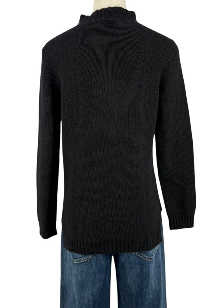 Cashmere Mock Neck Sweater