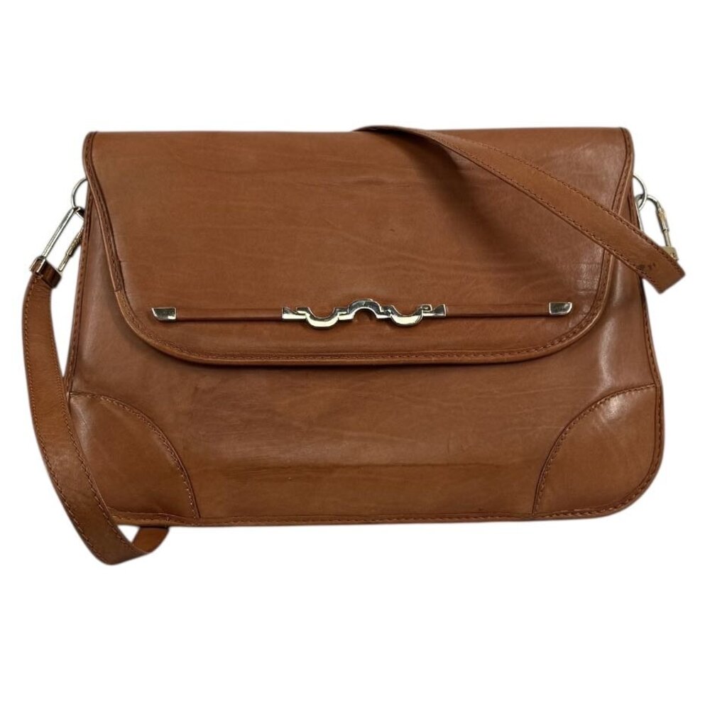 Aries Flap Front Shoulder Handbag