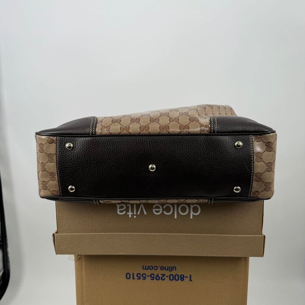 GG Crystal Web Princy Tote