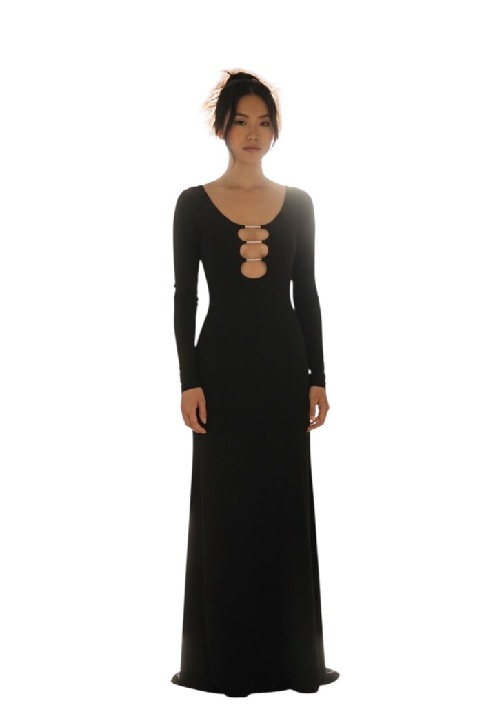 Kalena Cutout Jeweled Maxi 550 \ LC5