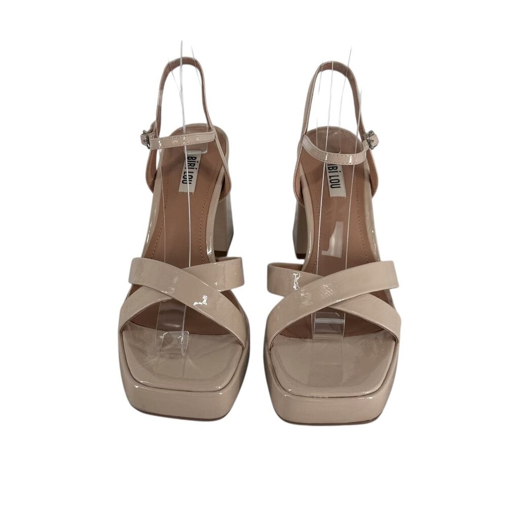 Tan Bibi Lou Strap Heel