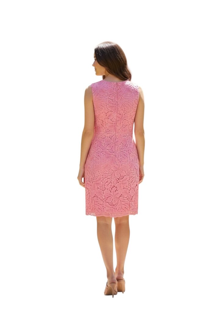 Endless Rose Sleeveless Eyelet Midi Dress