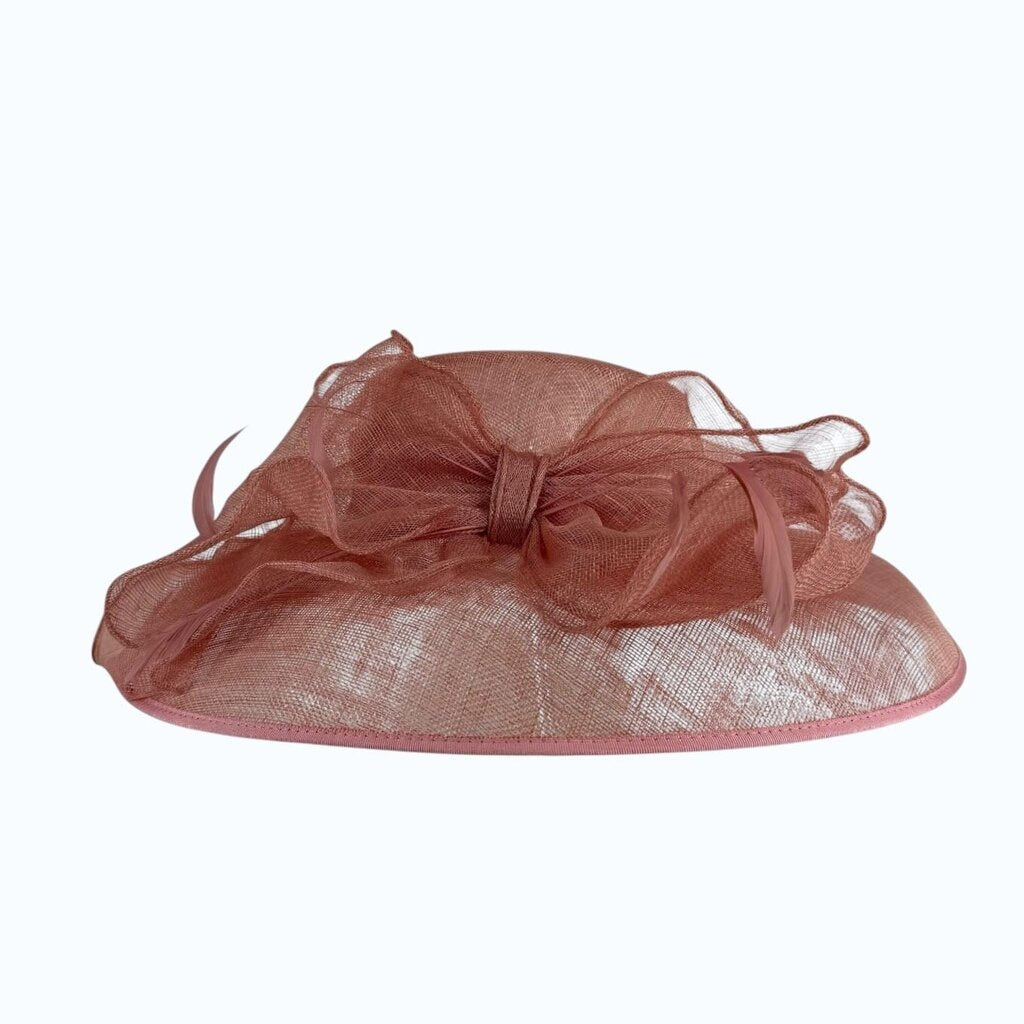 Pink Derby Bow Hat