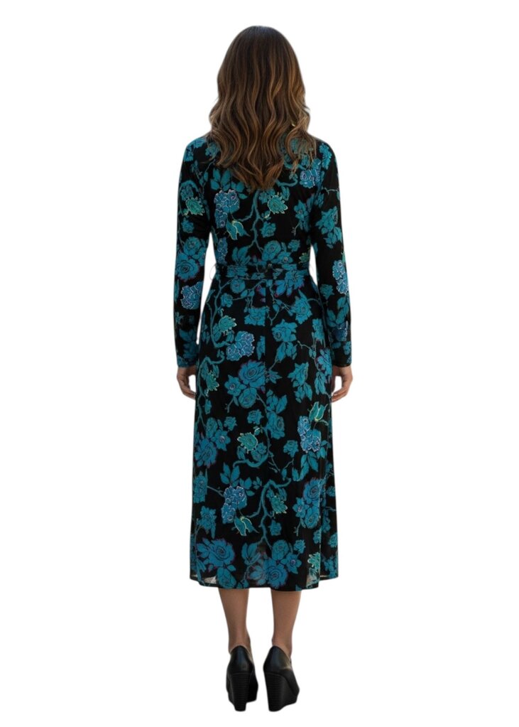 Diane Von Furstenberg Nevine Floral-Print Midi Dress