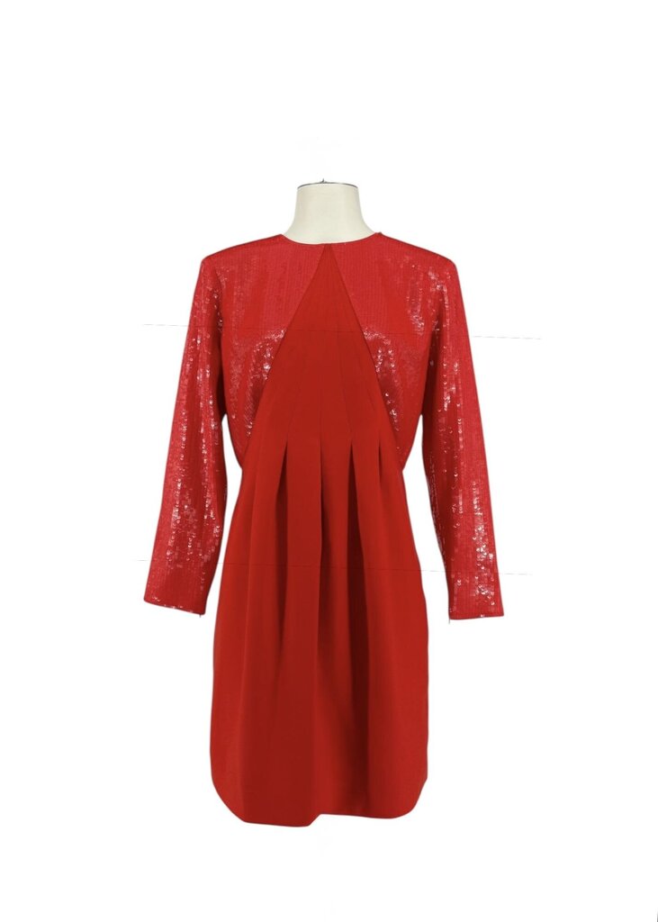 NWT REISS SZ 6 Cara Sequin Red Top Waisted Mini Dress New with Tags