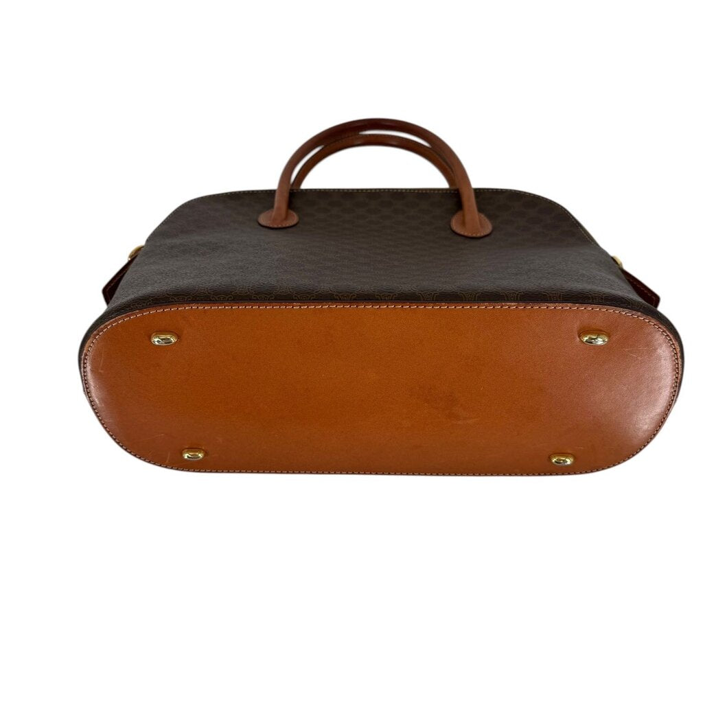 Brown Canvas Authentic Vintage Celine Purse