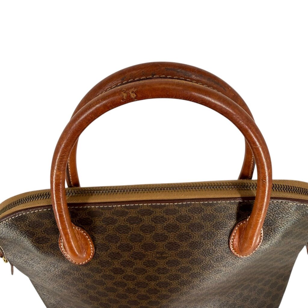 Brown Canvas Authentic Vintage Celine Purse