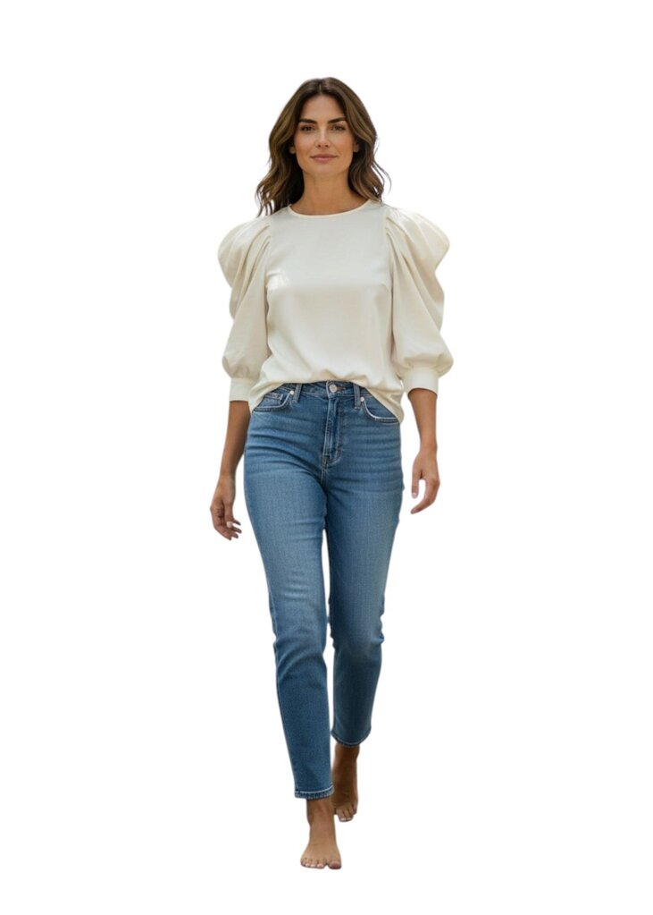 Isabel Marant Puff Sleeve Top