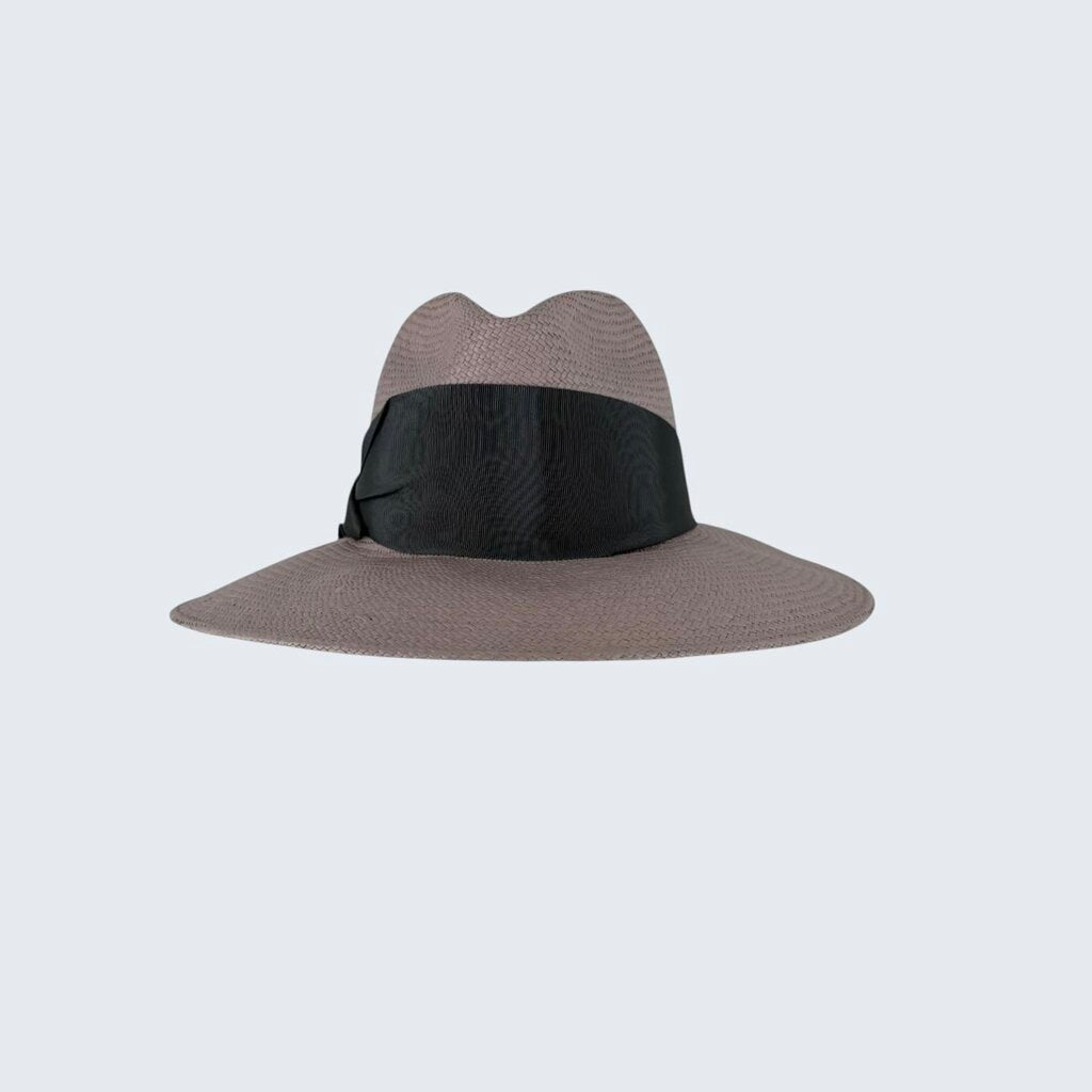 Gardenia Asymetrical Ribbon Fedora / DC6