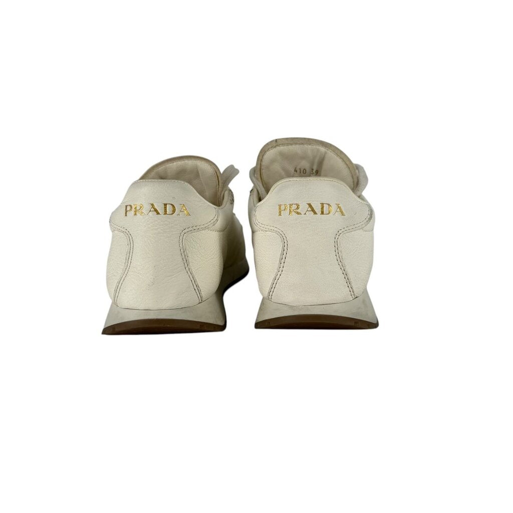 Leather Logo Tag Sneakers