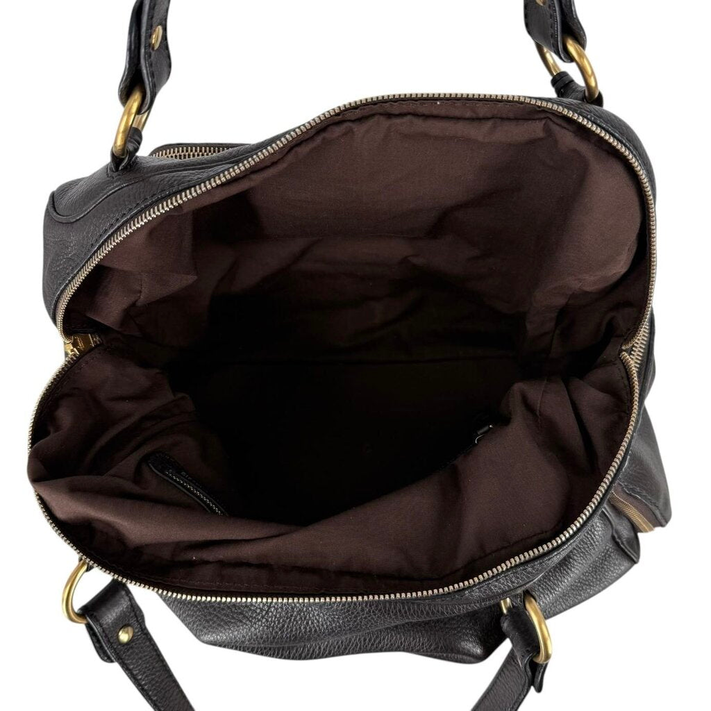 T-Bag Leather Satchel