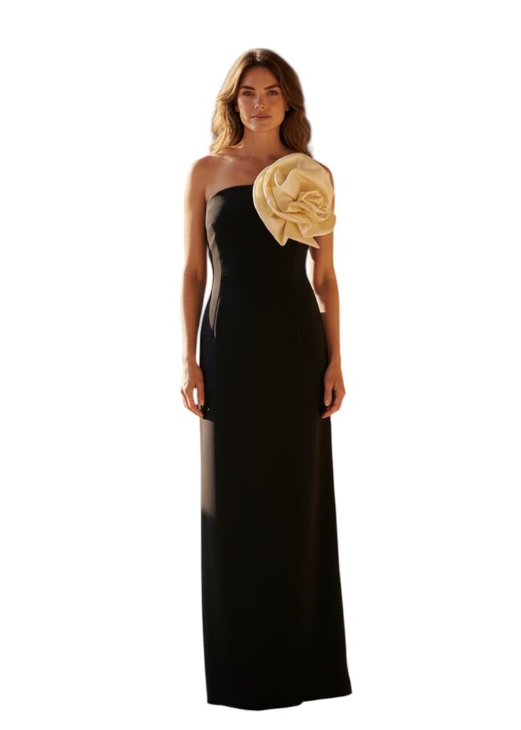 Camelia Crepe Sleevless Midi/EE6