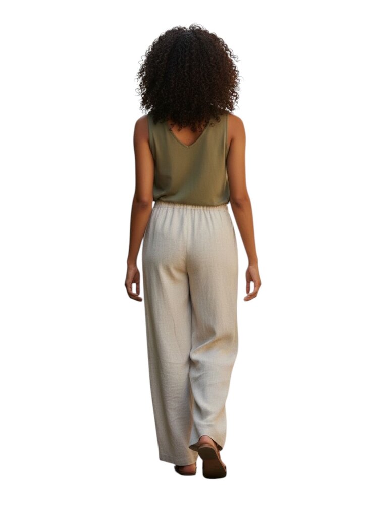Walk Right Linen Trouser