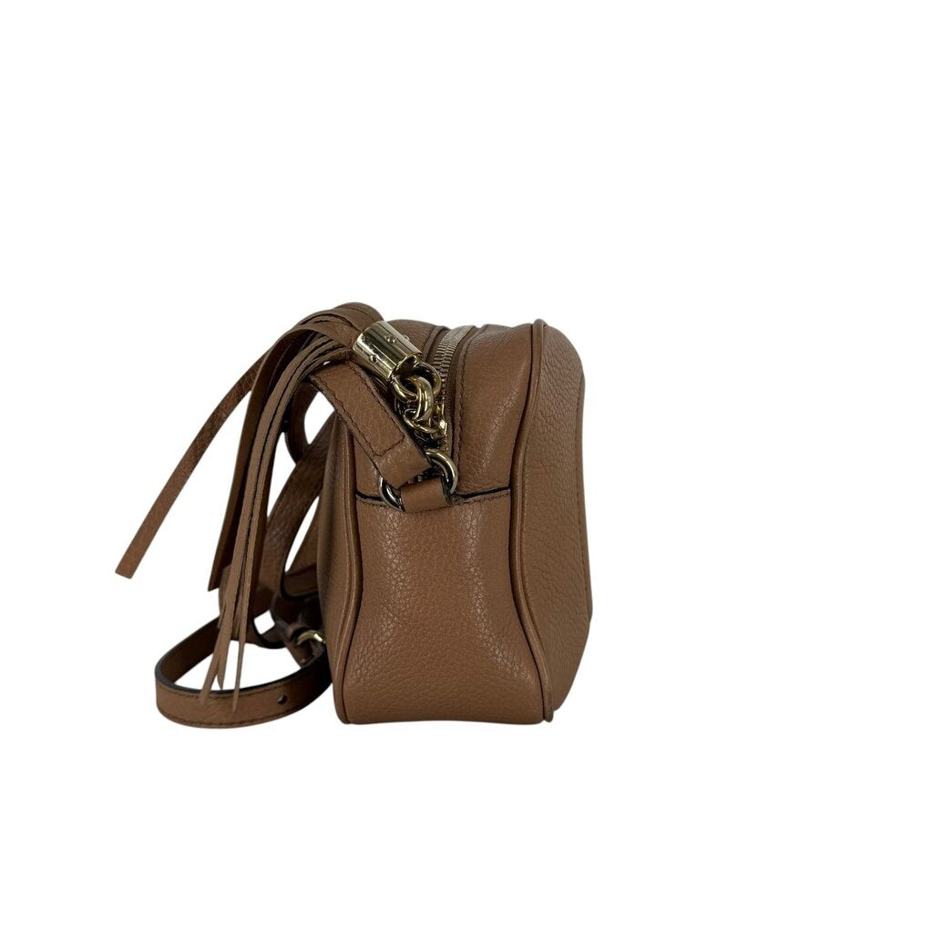 Gucci Soho Disco Bag Crossbody Tan