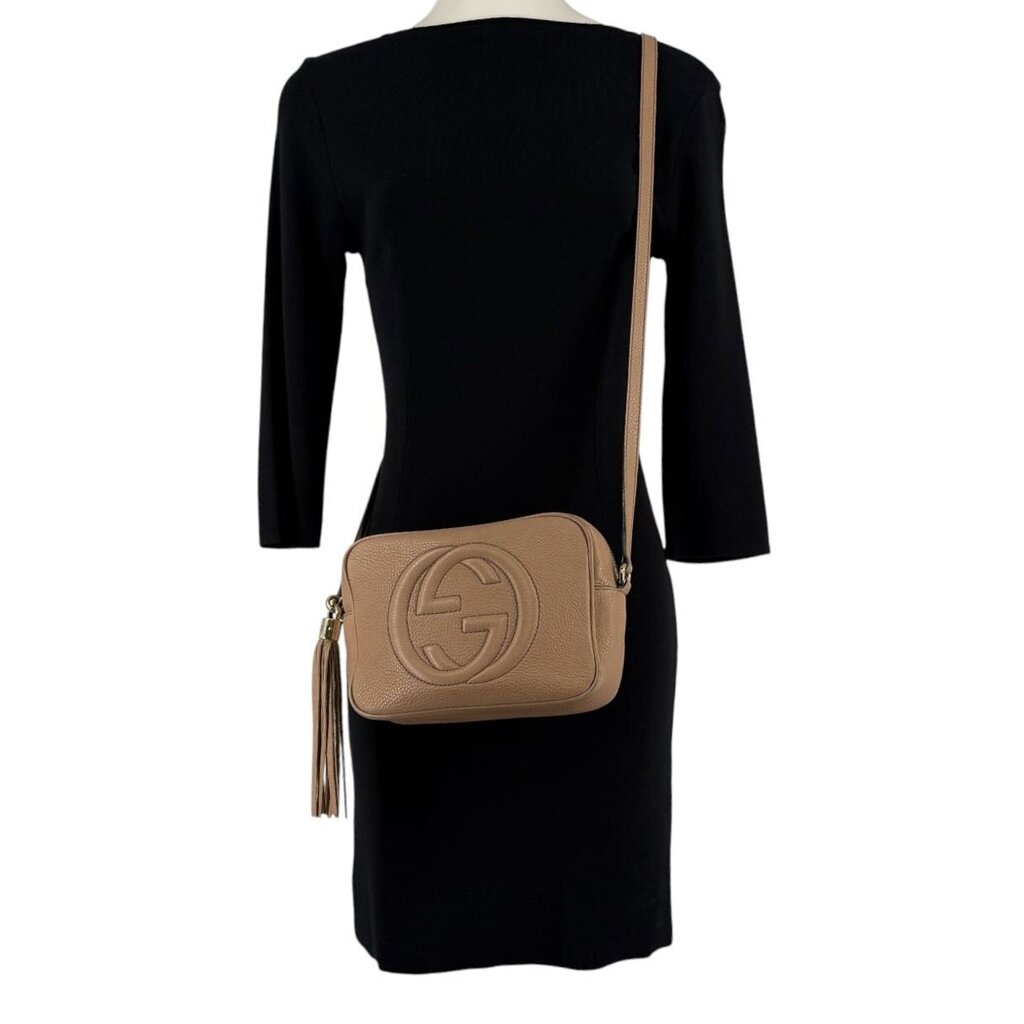 Gucci Soho Disco Bag Crossbody Tan