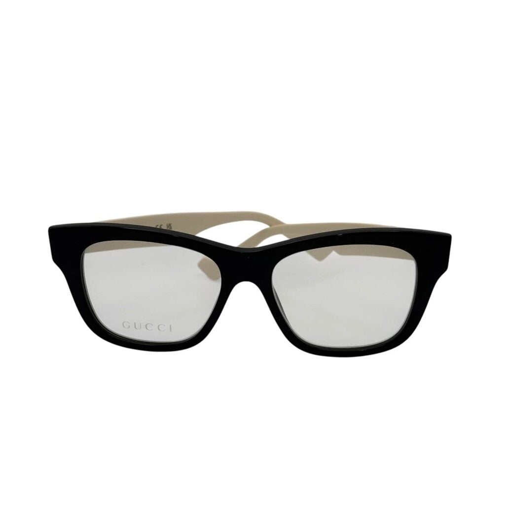 Gucci Two-Tone Semi Cat Eye Sunglasses