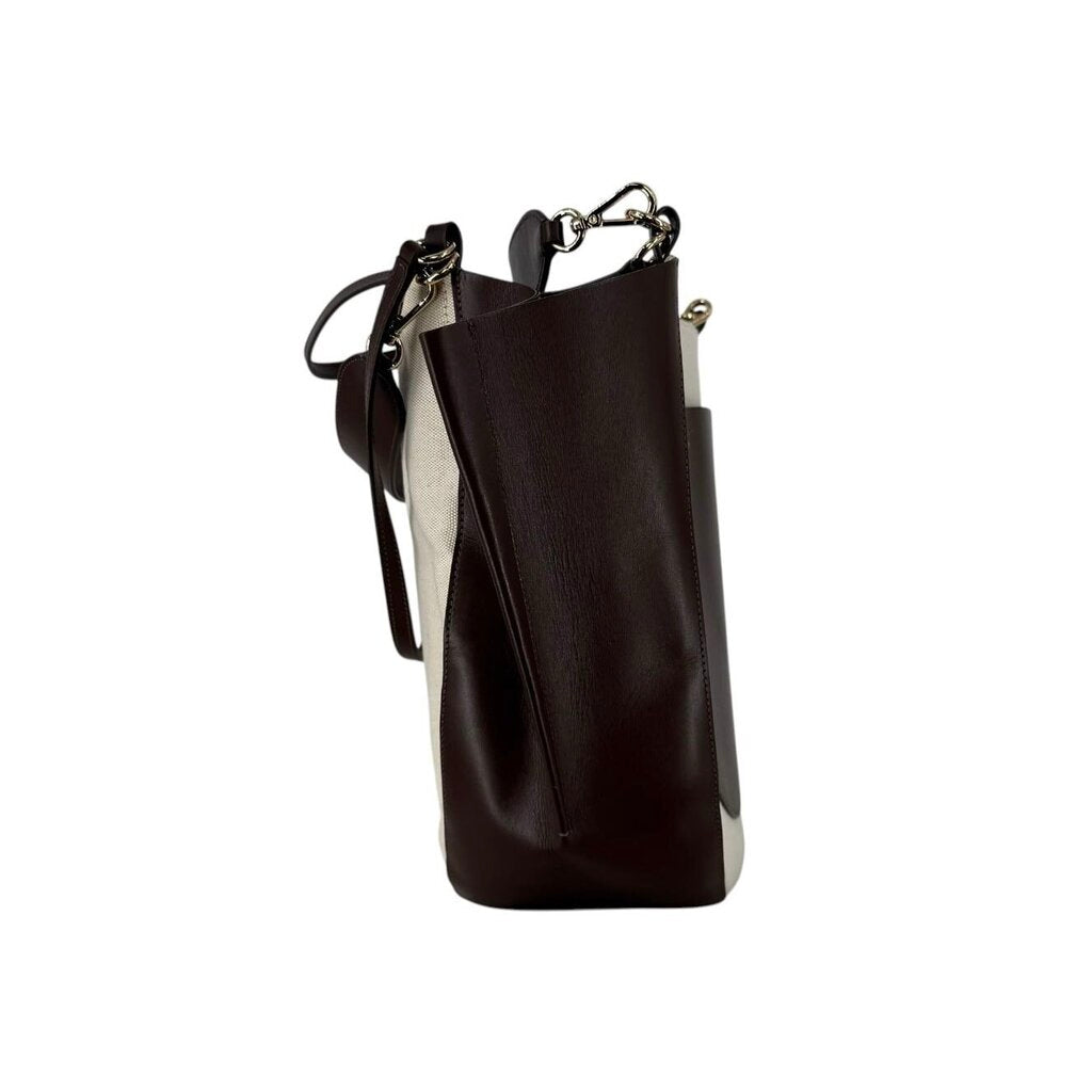 Hortensia Rounded Leather Handbag