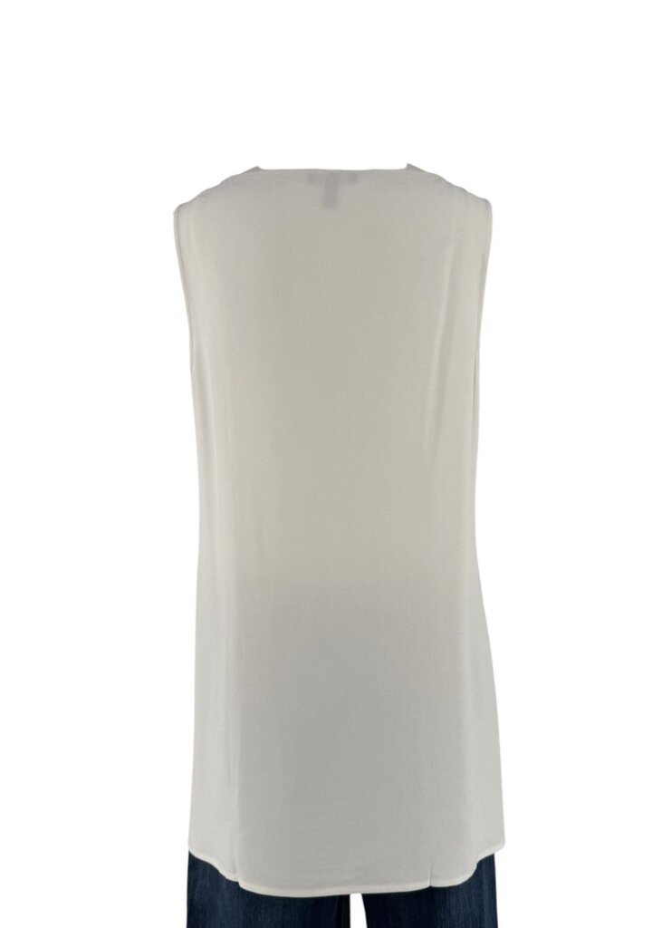 Eileen Fisher High Low Sleeveless Silk