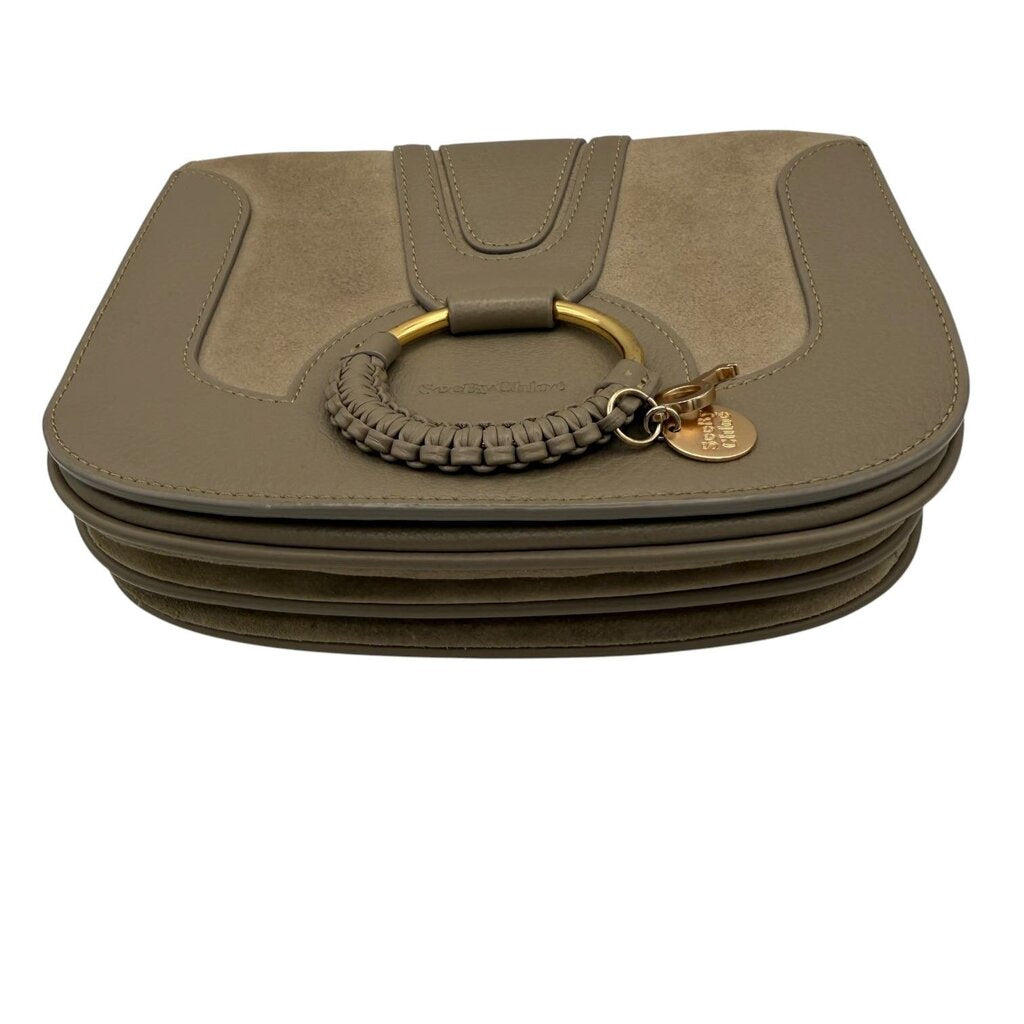 Hana Leather Suede Crossbody