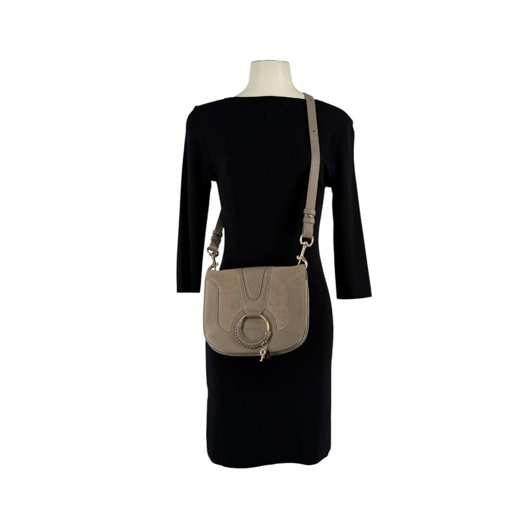 Hana Leather Suede Crossbody