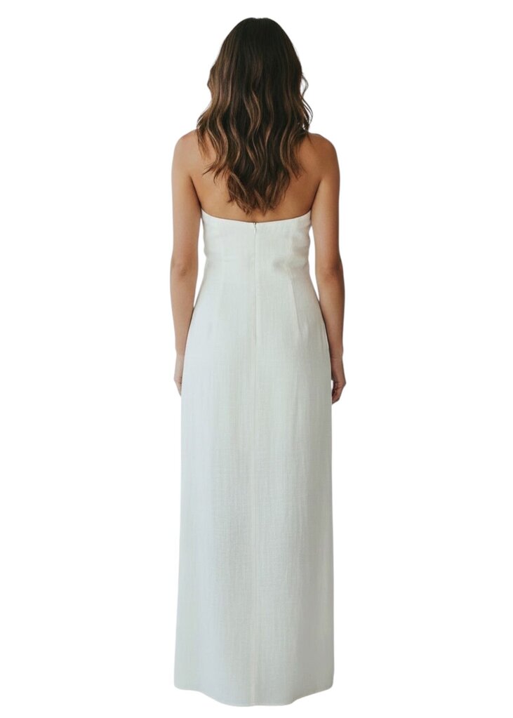 ViX Paula Hermanny Strapless Tie Maxi