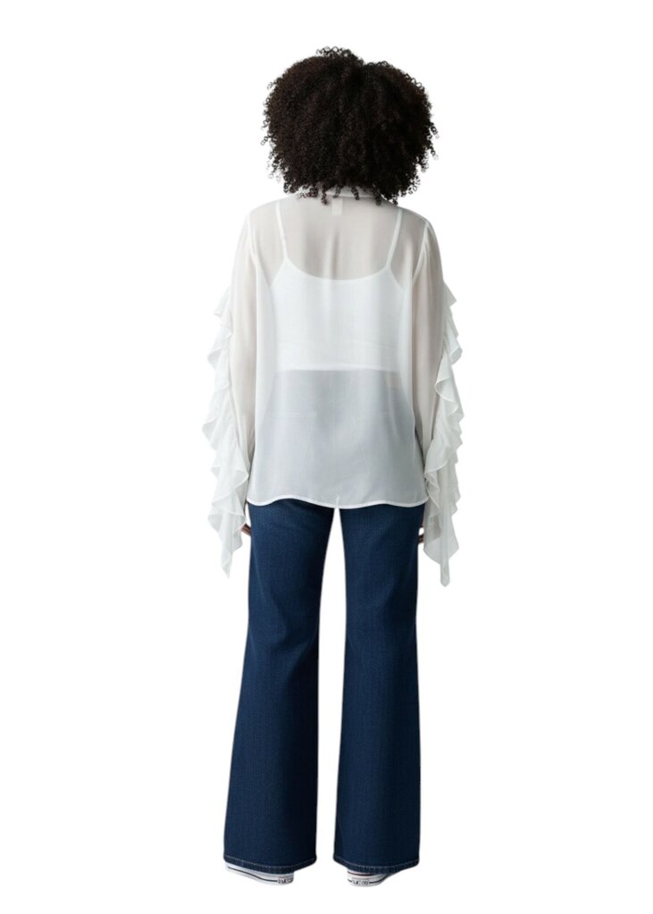 Light Touch Sheer Zipup Jacket