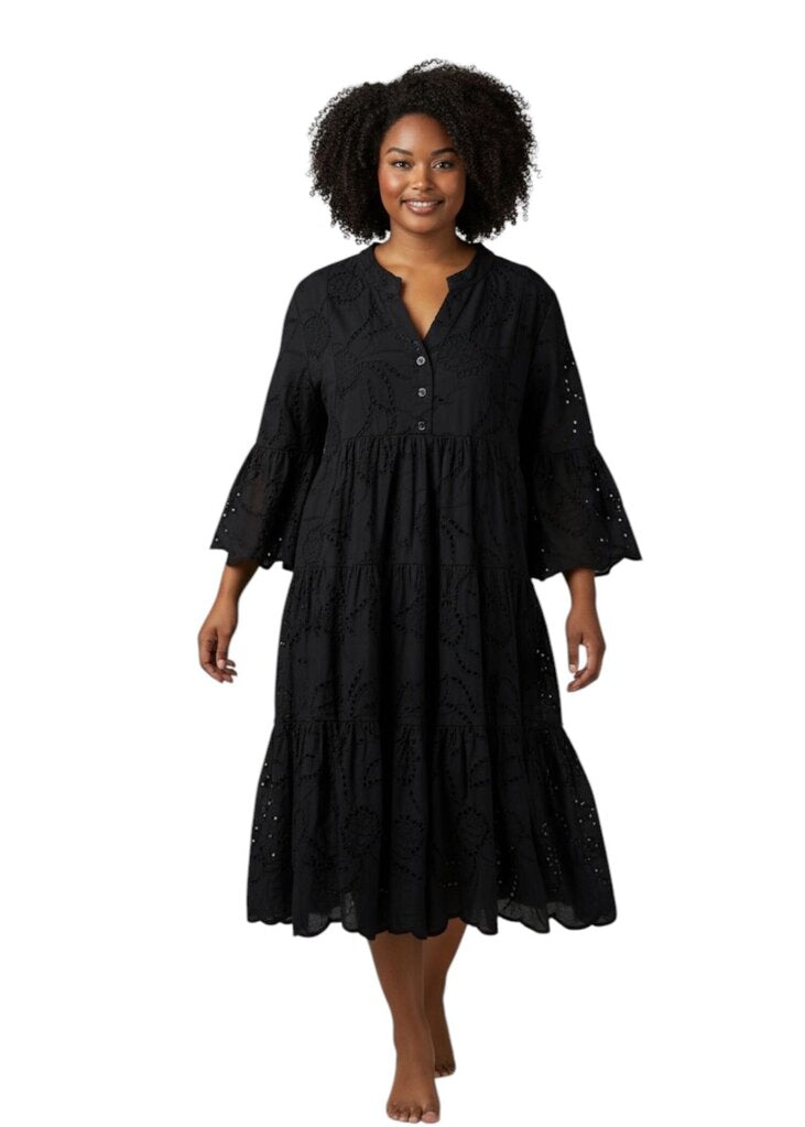 All To-Gather Now Eyelet Dress