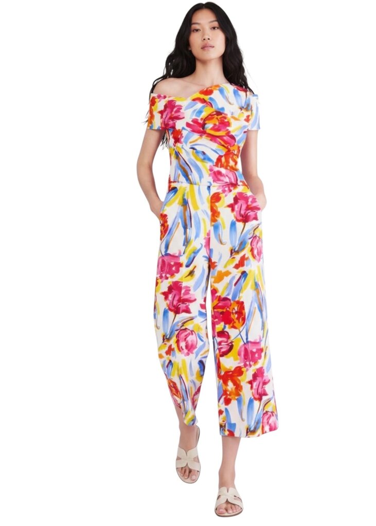 Painter Blossoms Asym Midi 1568 / GC6