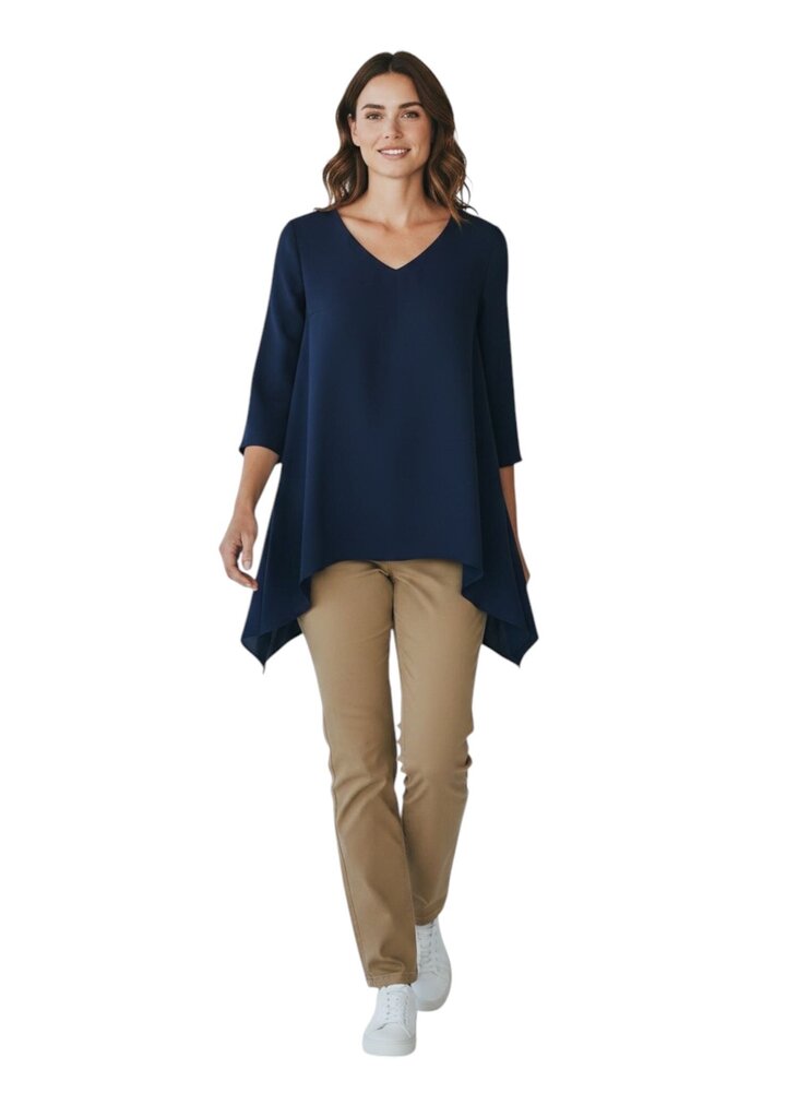Asym V Neck Tunic 298 / GC6