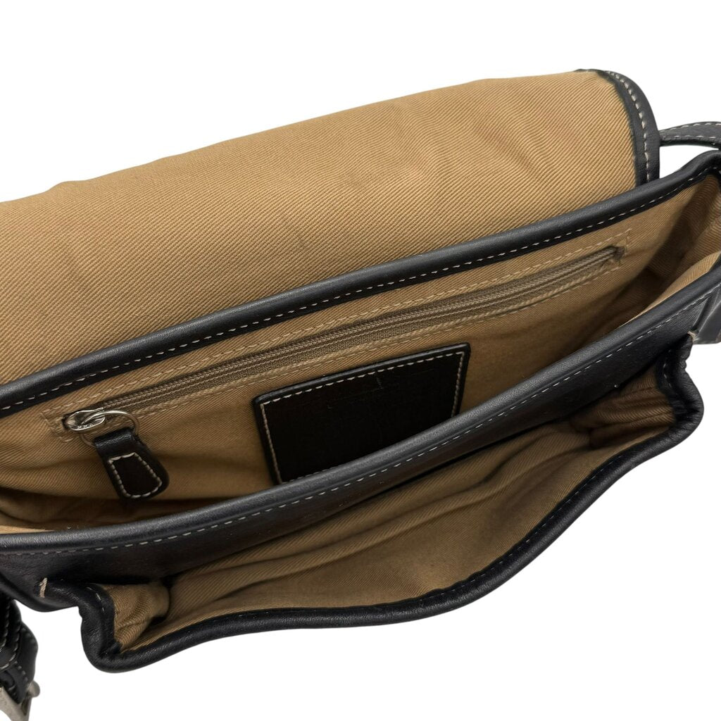 Bleeker Double Buckle Handbag