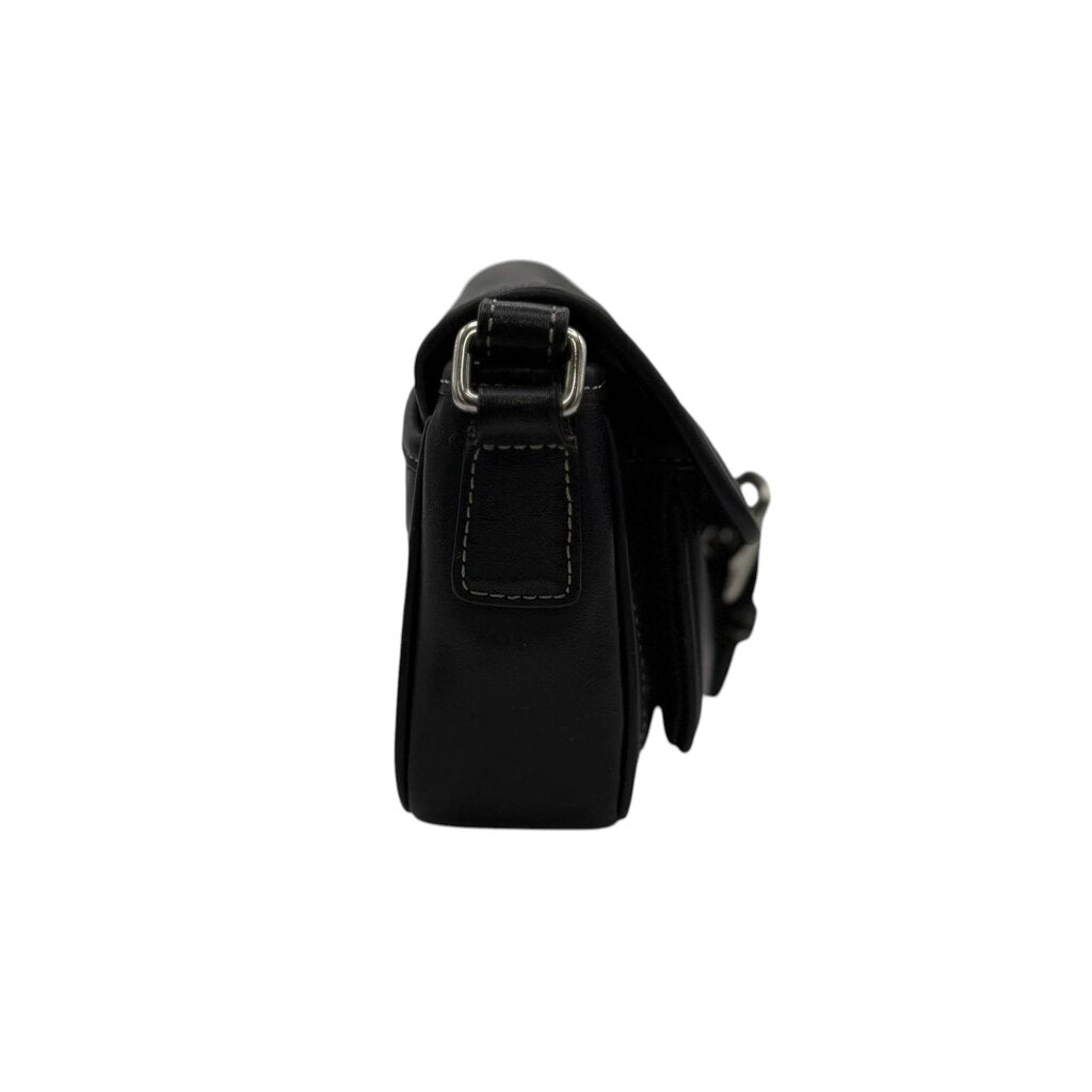 Bleeker Double Buckle Handbag
