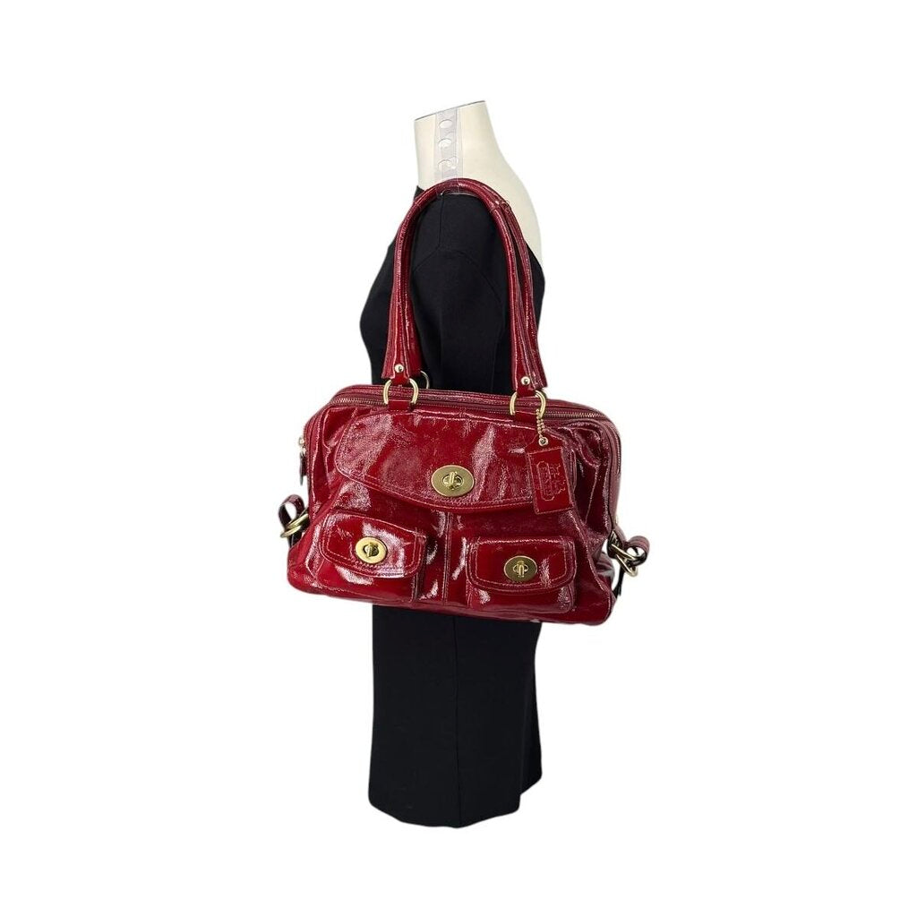 Bleeker Street Patent Turn Lock Tote / GD6