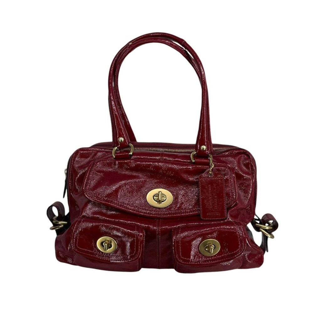 Bleeker Street Patent Turn Lock Tote / GD6