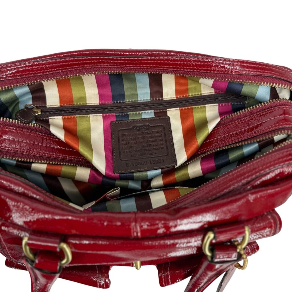 Bleeker Street Patent Turn Lock Tote / GD6