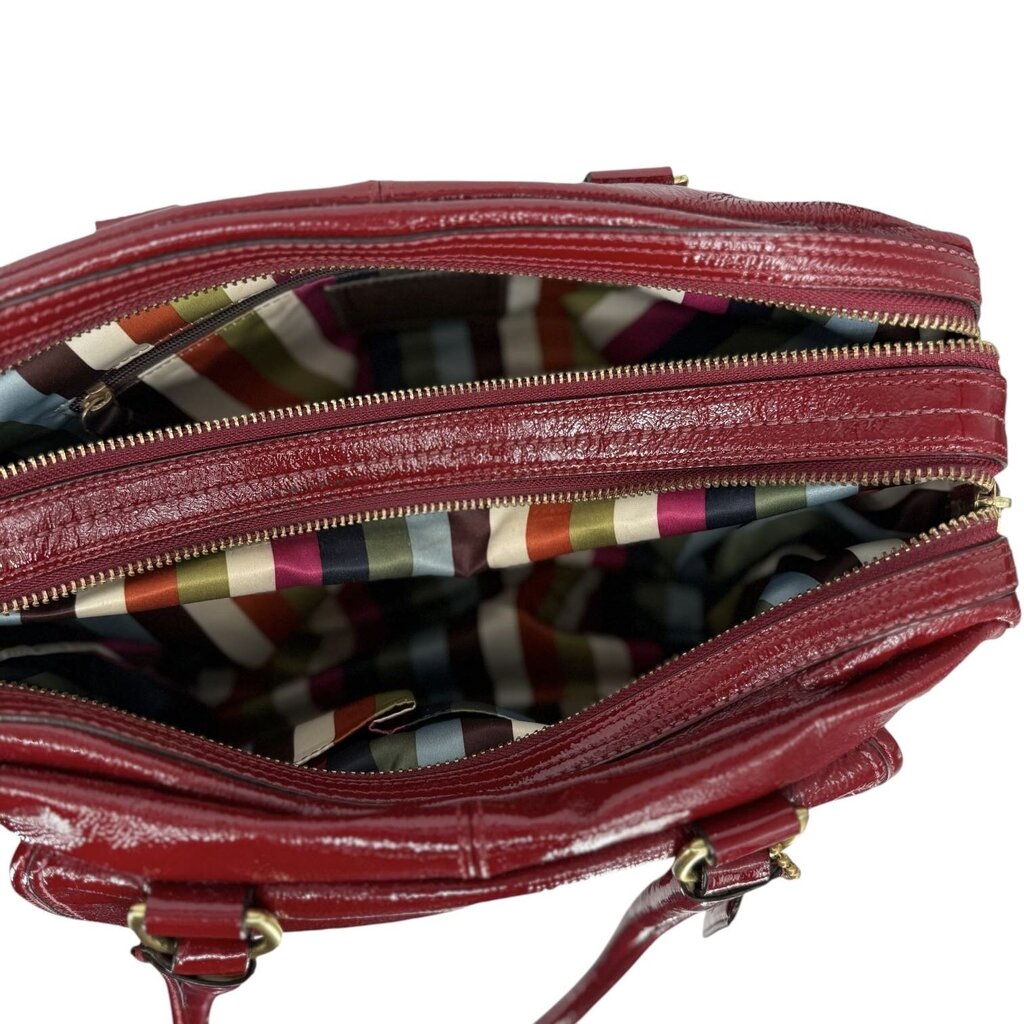 Bleeker Street Patent Turn Lock Tote / GD6