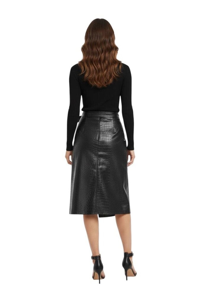 Beatrice Embossed Croc Wrap / HA6