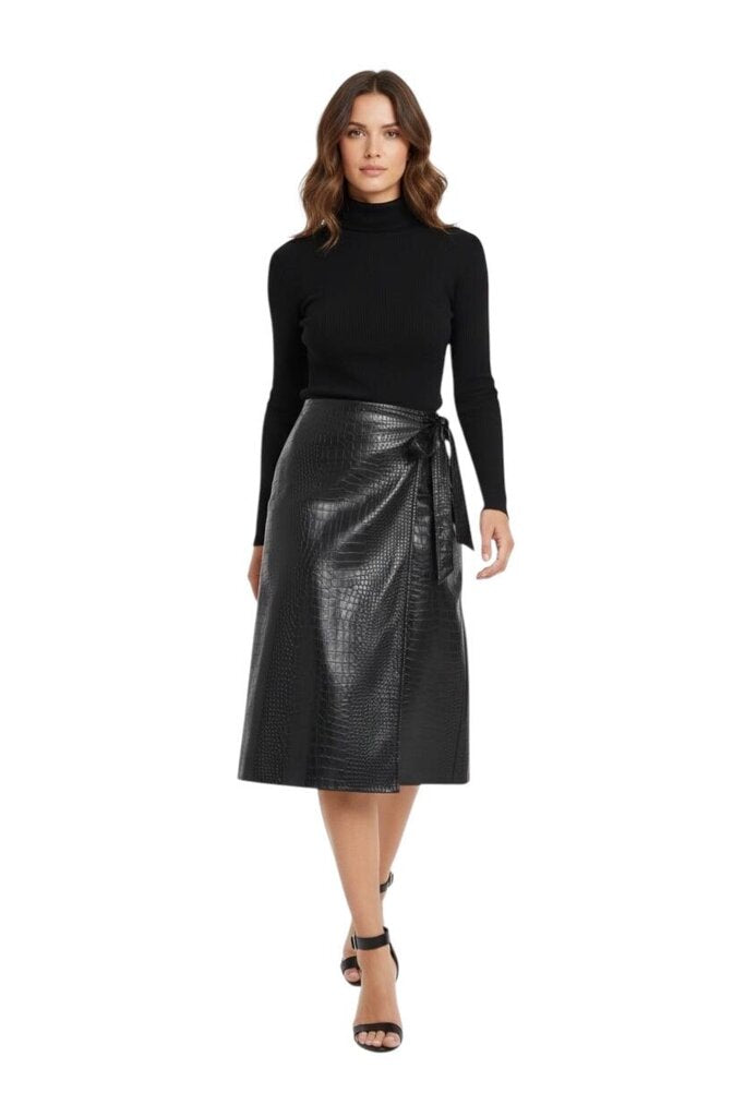 Beatrice Embossed Croc Wrap / HA6