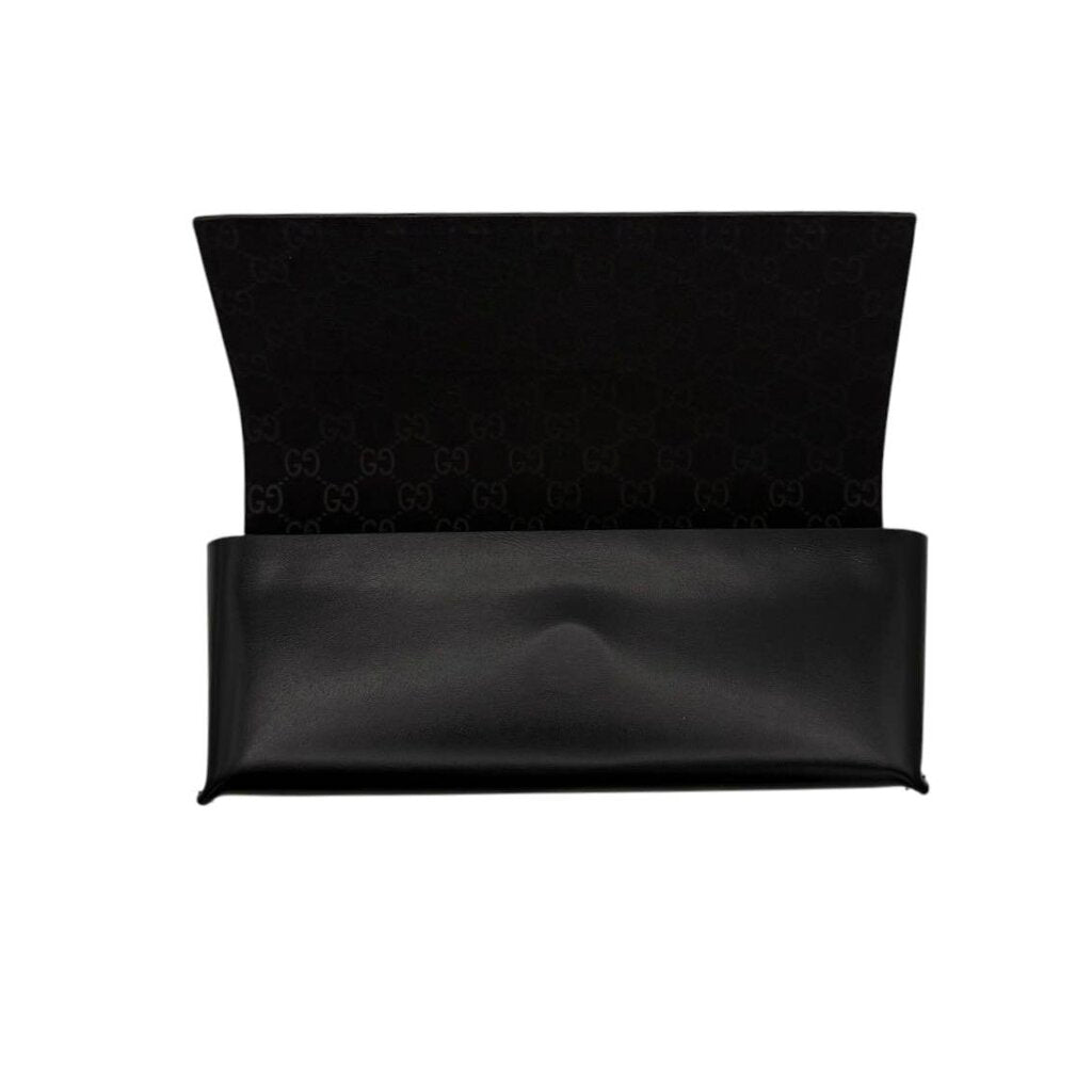 Logo Leather Magnetic Sunglass Case / HD6