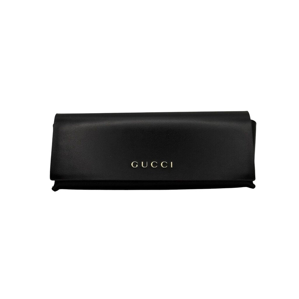 Logo Leather Magnetic Sunglass Case / HD6