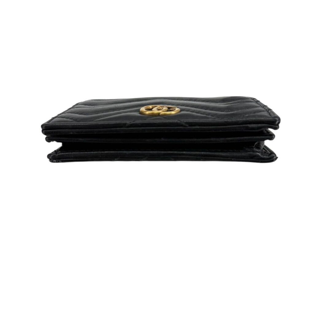 BiFold Marmont GG Chevron Wallet/ XHD6