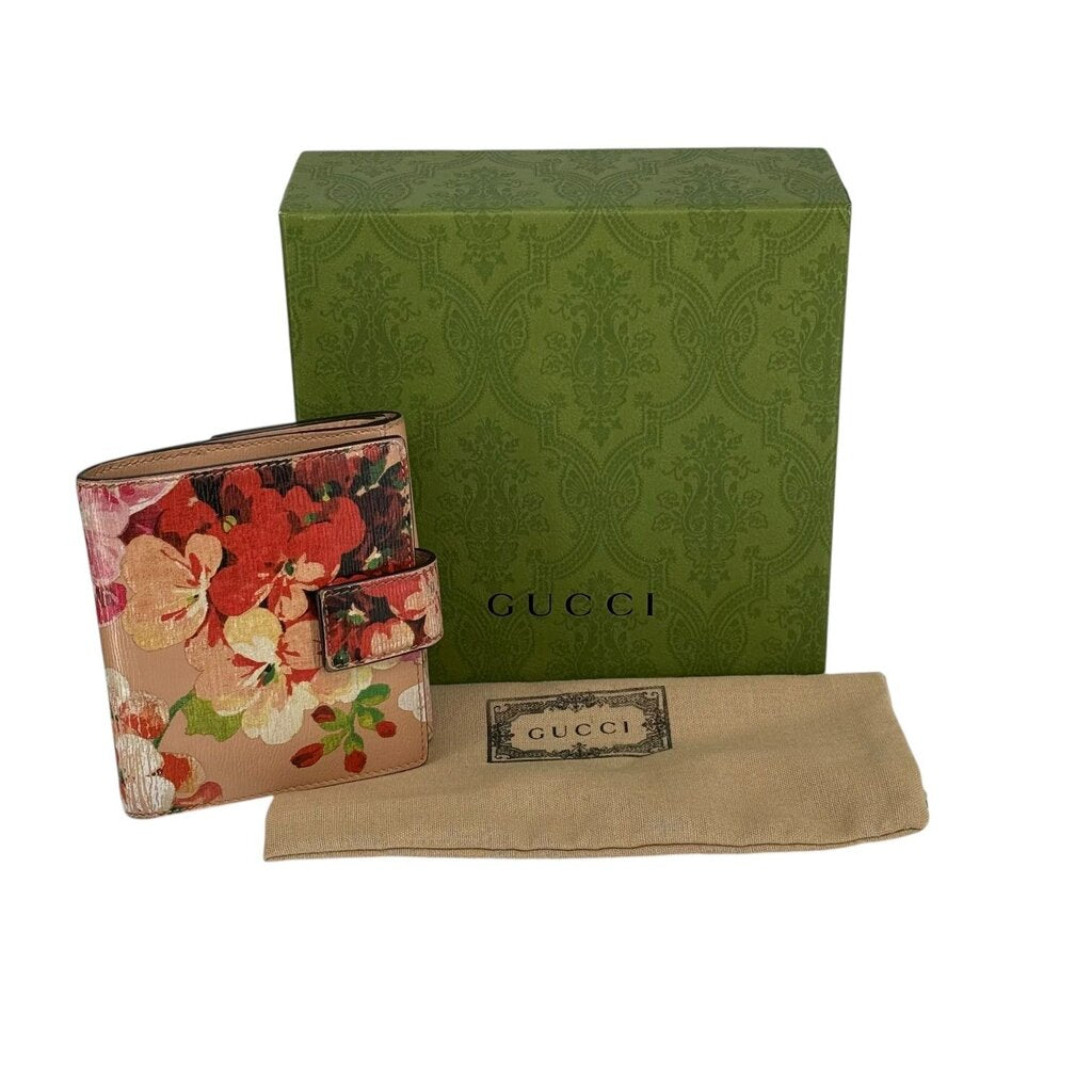 Blooms Floral Bi-Fold Flap Wallet / XHD6