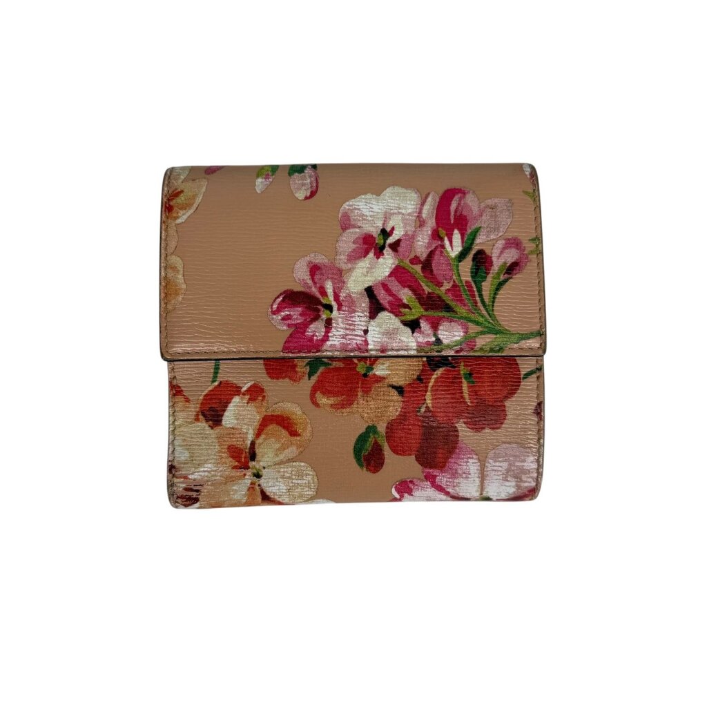 Blooms Floral Bi-Fold Flap Wallet / XHD6