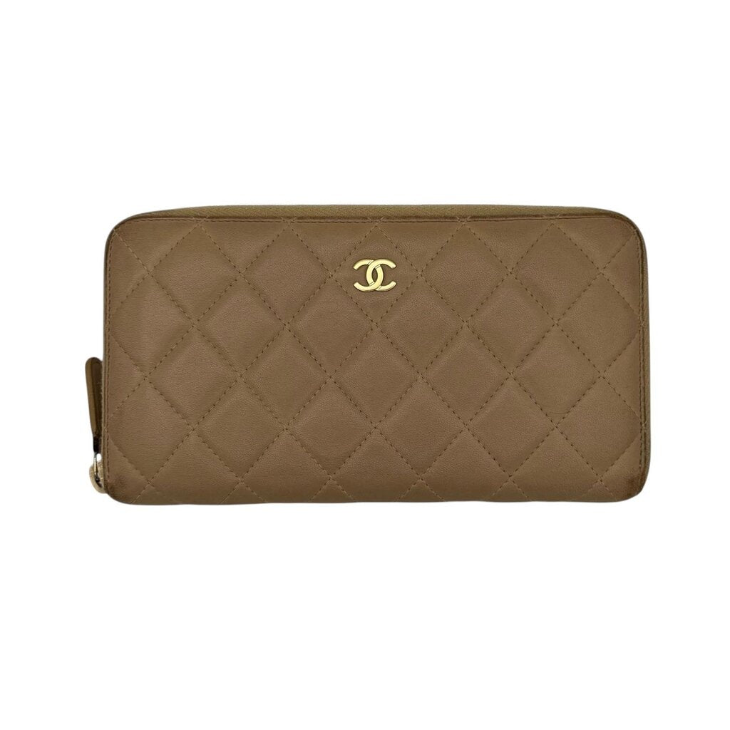 Quilted Lambskin Continental Zip / XHD6