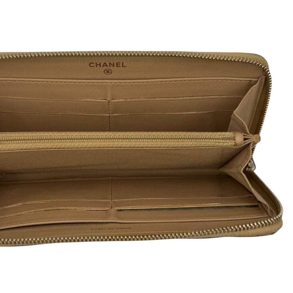 Quilted Lambskin Continental Zip / XHD6