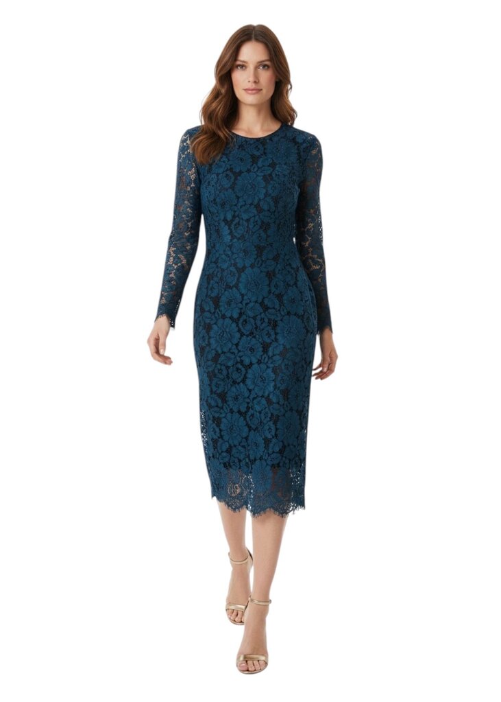 Gynne Lace Midi Dress
