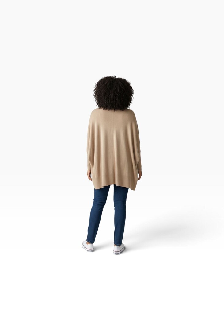 Cashmere Oversized Pullover / HE6